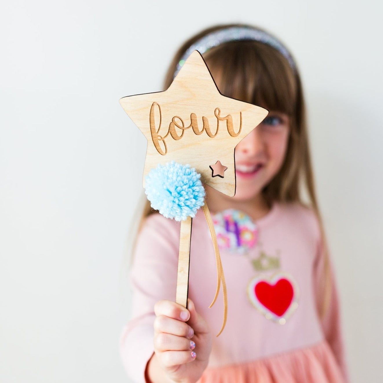Star Wand Number Cake Topper