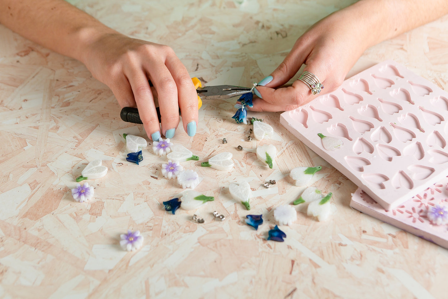 Statement Bluebell Earring - Spring Flowers - Mother's Day Gift