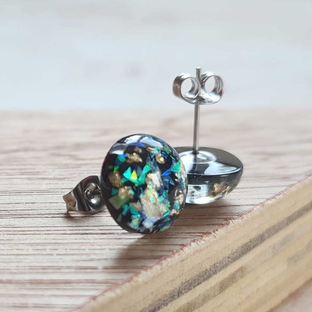 Pop Of Colour Stud Earrings