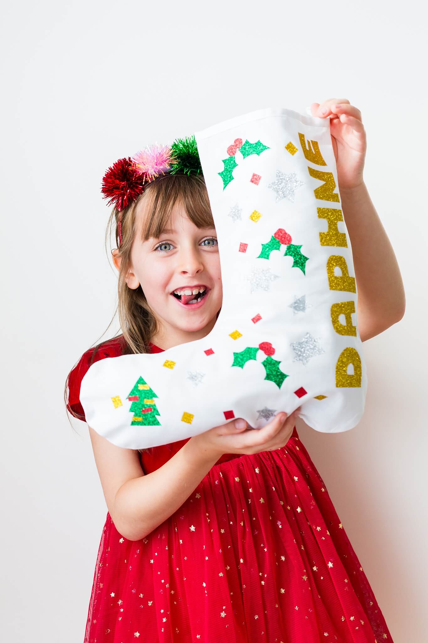 Kids Crafts Kits - Design Your Own Christmas Stocking