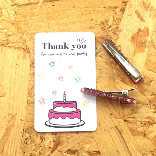 Glitter Hair Slides - Party Filler