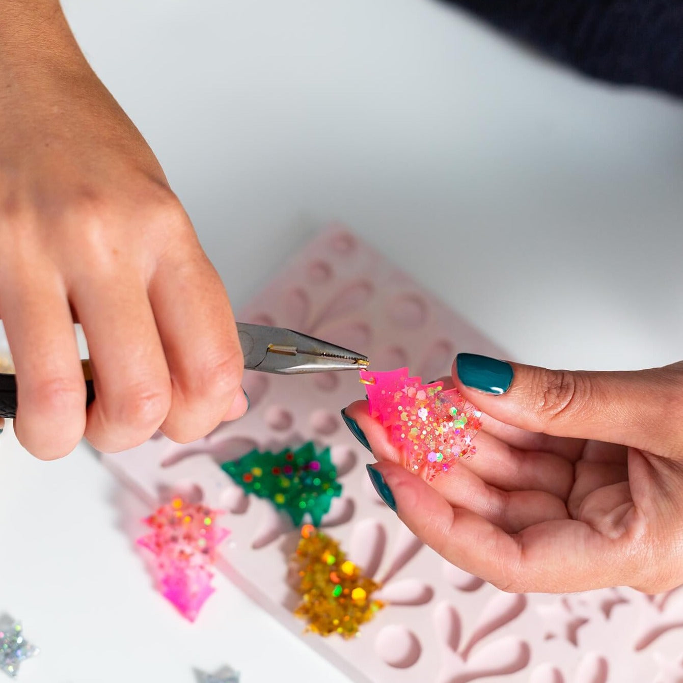 handmade earrings from The Joyful Rebel studio Keynsham, Bristol, UK