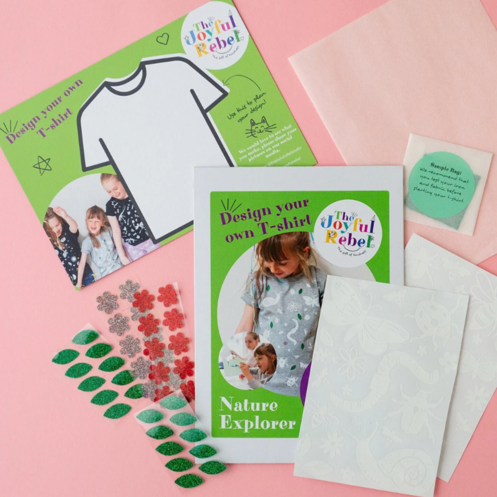 Kids Crafts Kit - Nature Explorer T-shirts