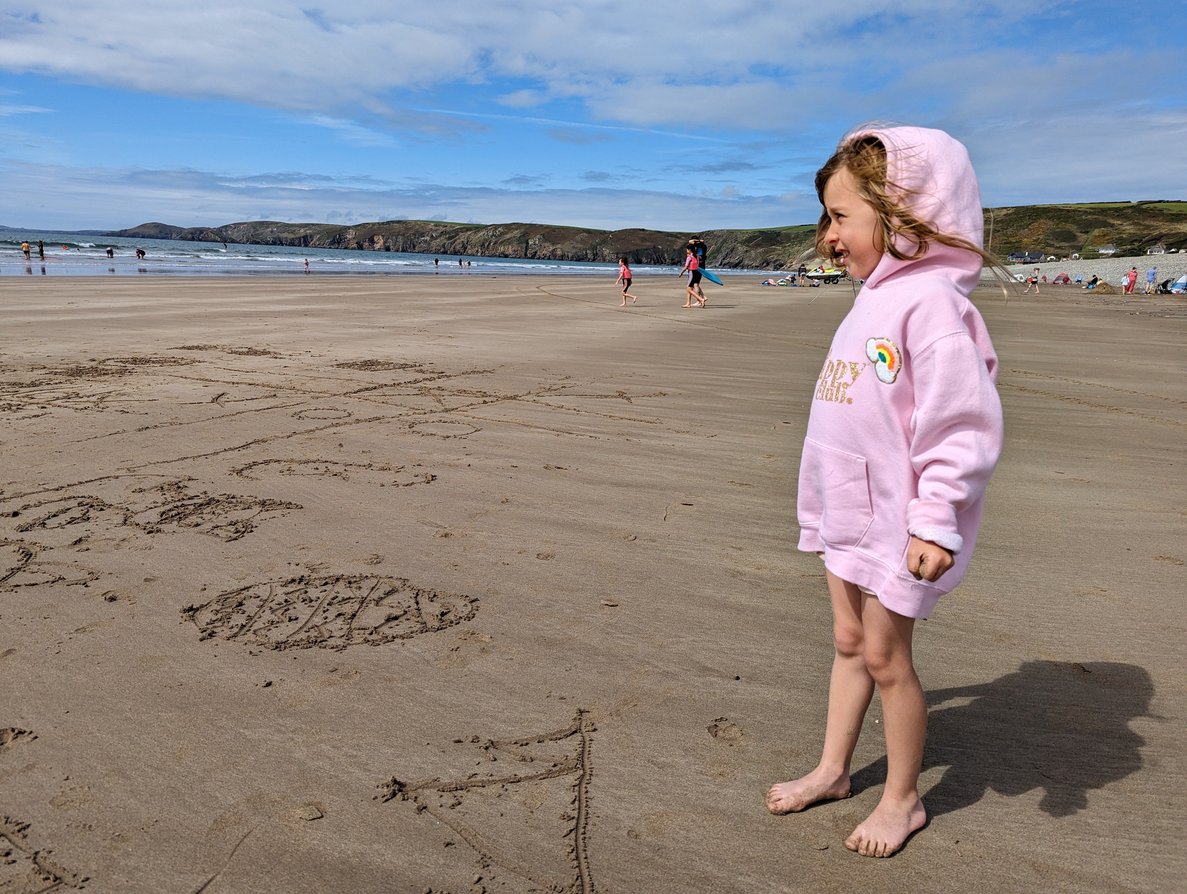 Beach on sale happy sweatshirt