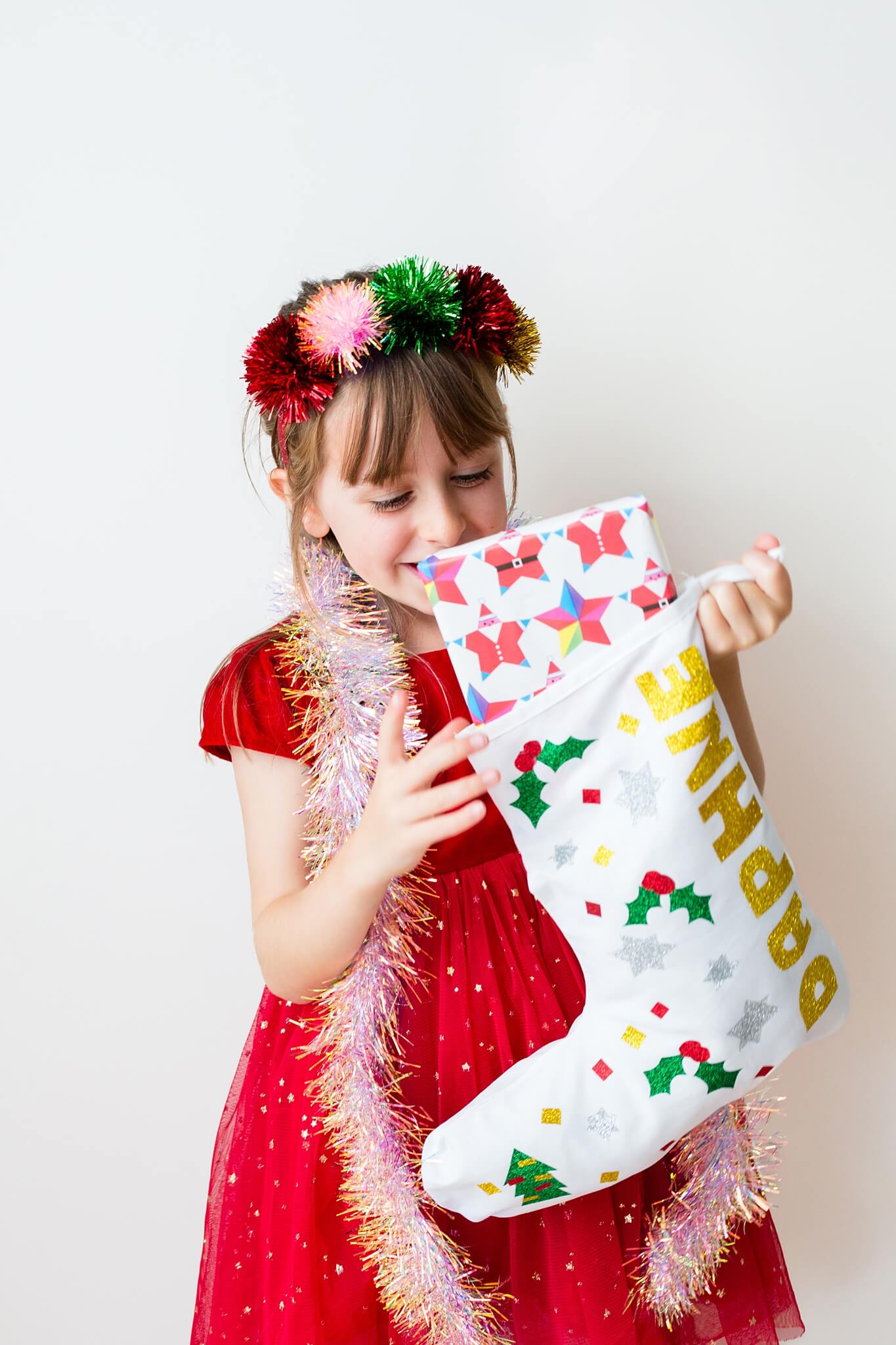 Kids Crafts Kits - Design Your Own Christmas Stocking