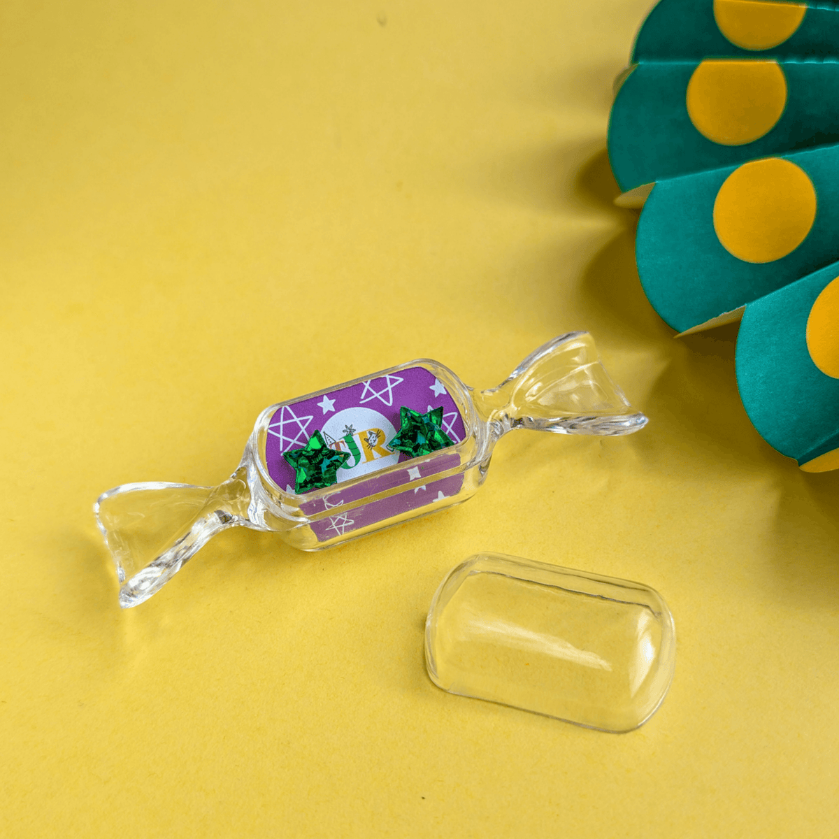 Tiny Star Earrings with Gift Box